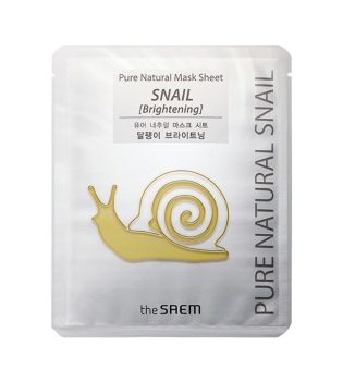 The Saem - Brightening Snail Mask Pure Natural