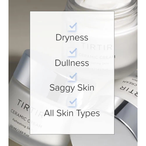 TIRTIR - Moisturizing facial cream Ceramic Cream