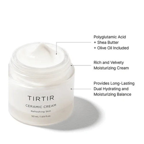TIRTIR - Moisturizing facial cream Ceramic Cream