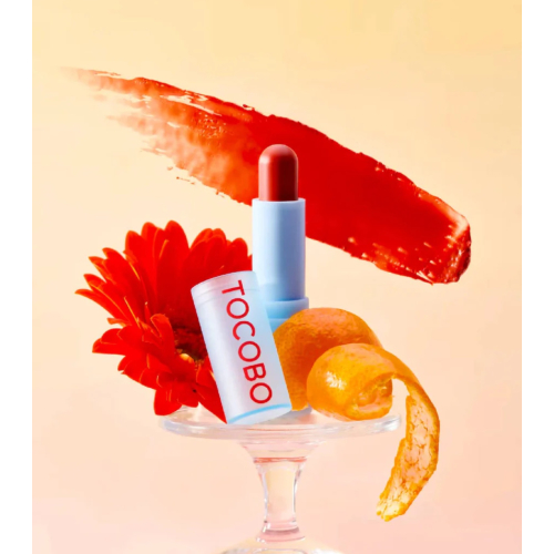 Tocobo - Lip Balm Glass Tinted - 013: Tangerine Red