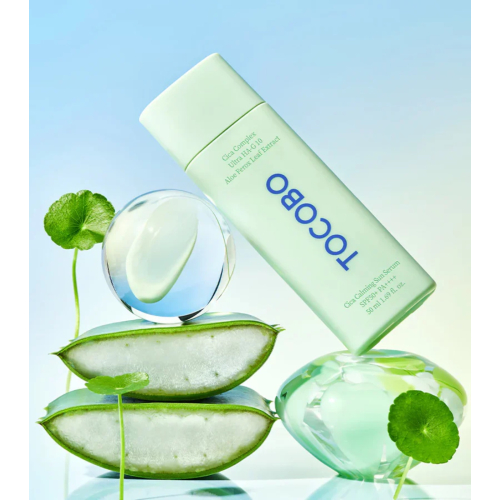 Tocobo - *Cica Calming* - Facial sunscreen serum format SPF50 PA++++ - Sensitive skin