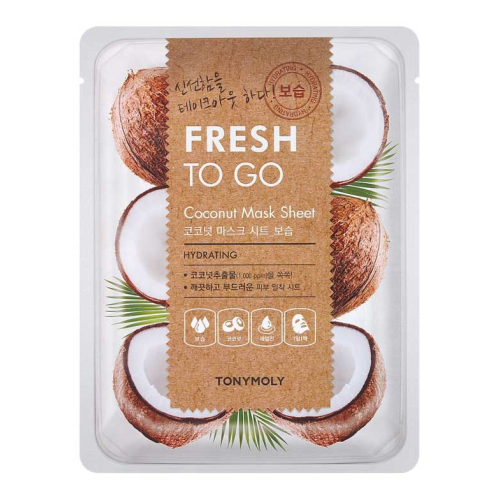 Tonymoly - Fresh To Go Mask - Coconut