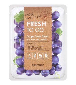 Tonymoly - Fresh To Go Mask - Grape