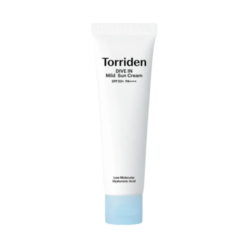 Torriden - *Dive In* - Facial sun cream with low molecular weight hyaluronic acid SPF50 PA++++