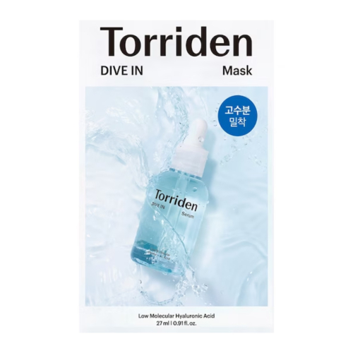 Torriden - *Dive In* - Facial mask with low molecular weight hyaluronic acid