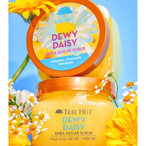 Tree Hut - Body Scrub Shea Sugar Scrub - Dewy Daisy