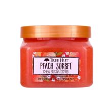 Tree Hut - Body Scrub Shea Sugar Scrub - Peach Sorbet
