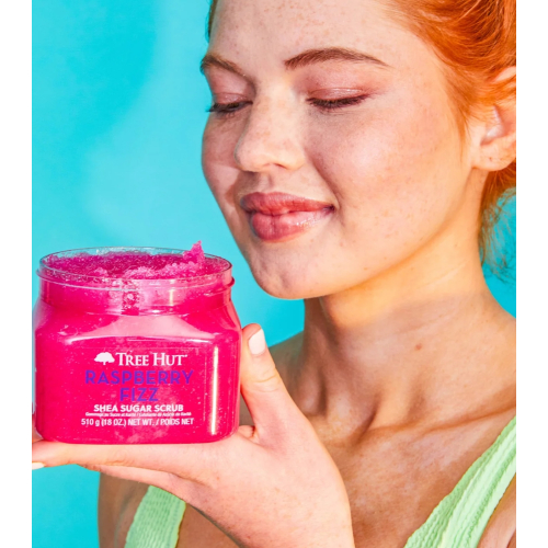 Tree Hut - Body Scrub Shea Sugar Scrub - Raspberry Fizz