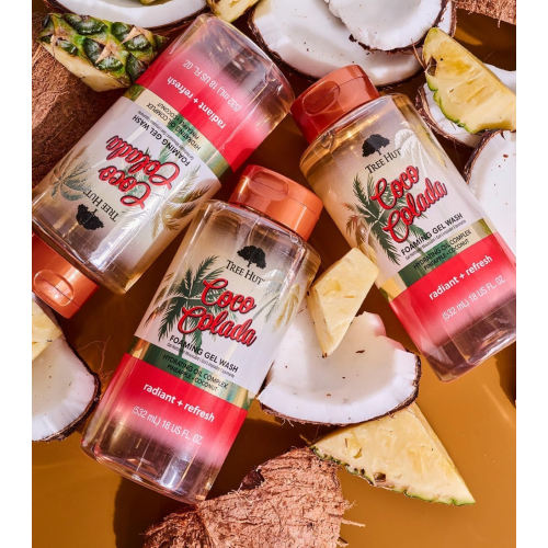 Tree Hut - Foaming bath gel - Coco Colada