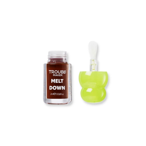 Trouble Maker - Lip Oil Melt Down - Snapper Brown