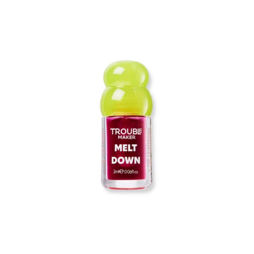 Trouble Maker - Lip Oil Melt Down - Tipping Pint Purple