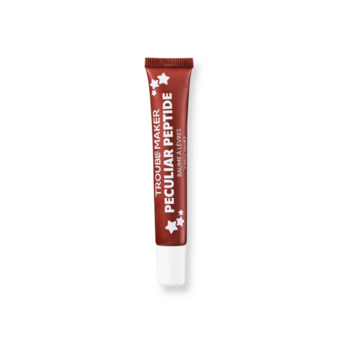 Trouble Maker - Lip Balm Peculier Peptide Shimmer - Jelly Jam Deep Nude