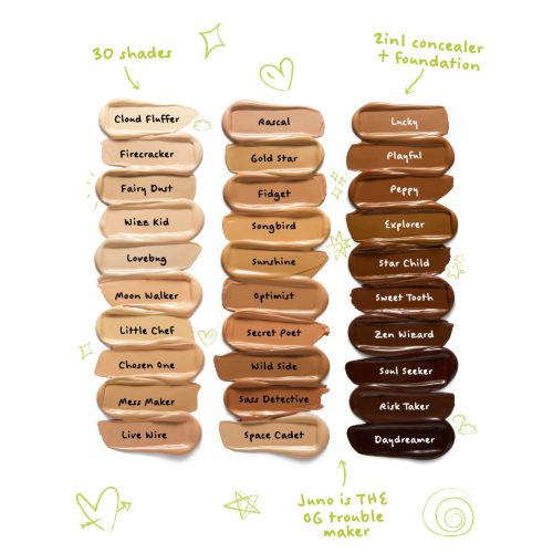 Trouble Maker - Matte Finish Makeup Foundation Juno Full Coverage - Cloud Fluffer