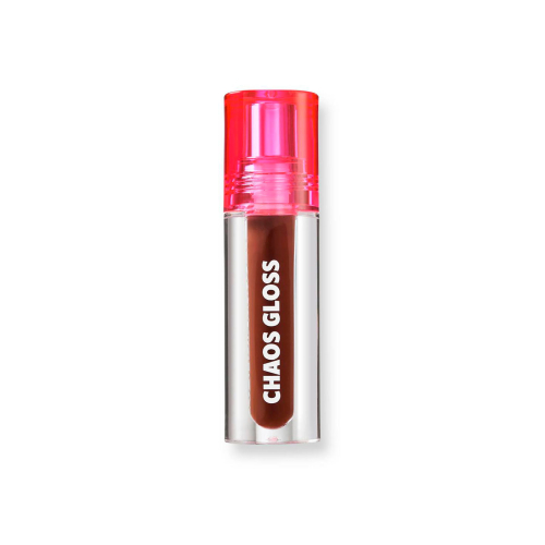 Trouble Maker - Lip Gloss Chaos Gloss - Hopscotch Mahogany Nude