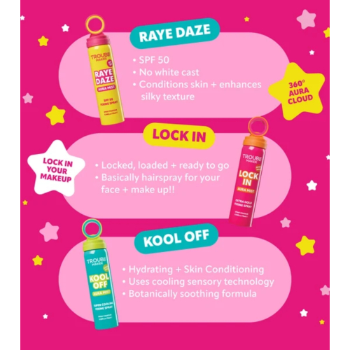 Trouble Maker - Extra Hold setting facial mist - Extra Hold