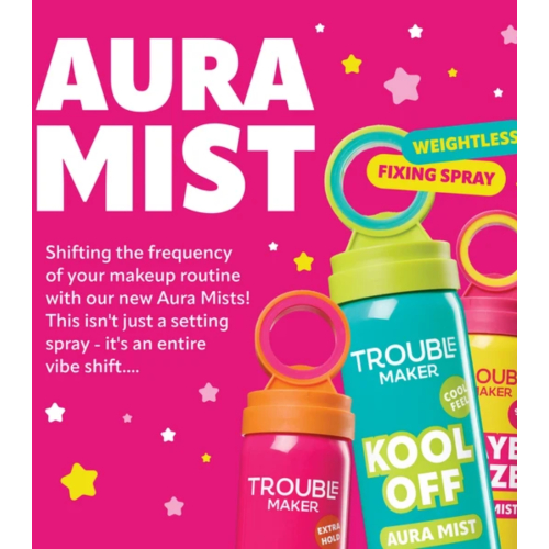 Trouble Maker - Setting facial mist SPF50 - Raye Daze