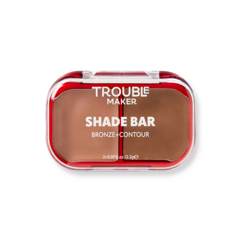 Trouble Maker - Bronzer + Contour Duo Shade Bar - Heart + Soul