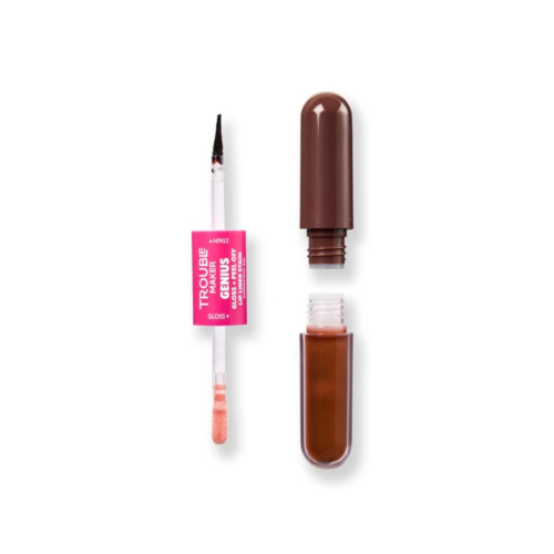 Trouble Maker - Duo Lip Tint peel-off + Lip Gloss Genius - Experiment 626 Deep Nude