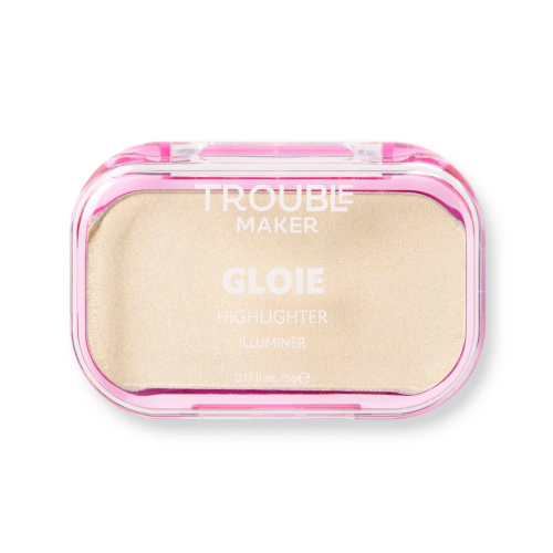 Trouble Maker - Powder Highlighter Gloie - Disco Dust Light Gold