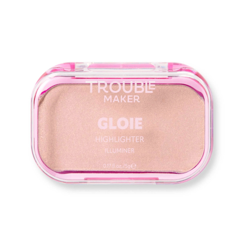 Trouble Maker - Powder Highlighter Gloie - Lil Lumi Light Pink