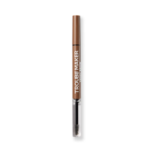 Trouble Maker - 2-in-1 Eyebrow Fixing Pencil  Teddy Brow - Light Brown