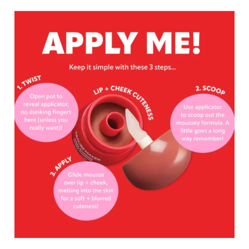 Trouble Maker - Mousse for lips and cheeks Little Pudding - Mimi Rose Pink