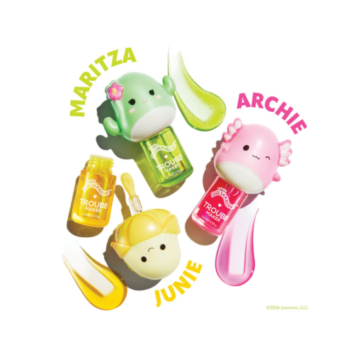Trouble Maker - *Squishmallows* - Lip oil Melt Down - Junie the Banana