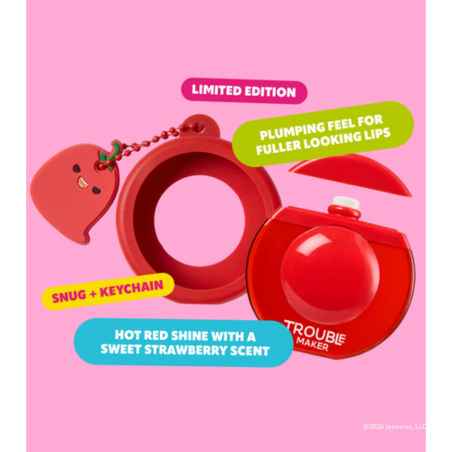 Trouble Maker - *Squishmallows* - Lip gloss Bubble - Christo the Chilli