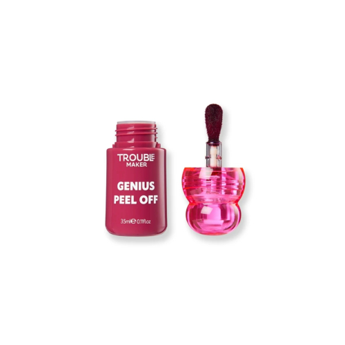 Trouble Maker - Lip Tint Genius peel-off - Life Hack Rose Pink
