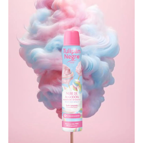 Tulipán Negro - *Gourmand Intensity* - Deodorant Deo Spray - Nube de Algodón