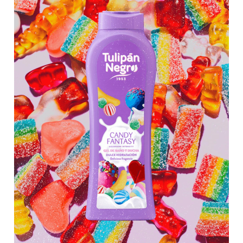 Tulipán Negro - *Gourmand Intensity* - Bath gel 650ml - Candy Fantasy