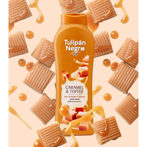 Tulipán Negro - *Gourmand Intensity* - Bath gel 650ml - Caramel & Toffee