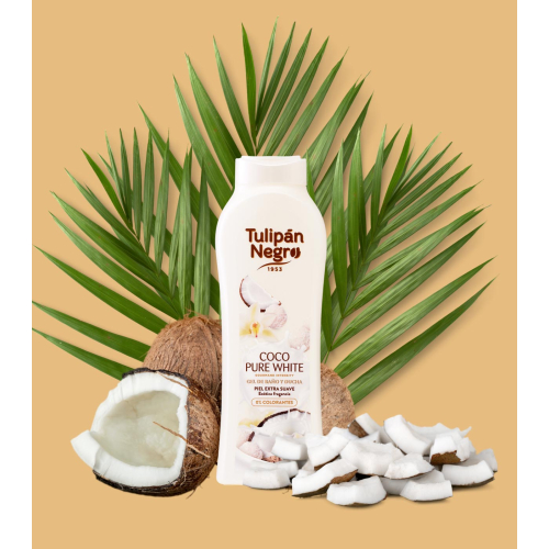 Tulipán Negro - *Gourmand Intensity* - Bath gel 650ml - Coco Pure White