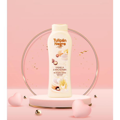 Tulipán Negro - *Gourmand Intensity* - Bath gel 650ml - Vainilla & Macadamia