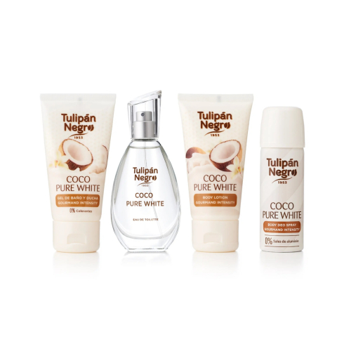 Tulipán Negro - *Gourmand Intensity* - Gift Set - Coco Pure White