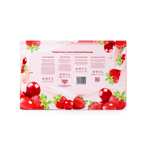 Tulipán Negro - *Gourmand Intensity* - Gift Set - Passion Strawberry and Cherry