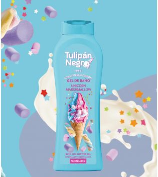 Tulipán Negro - *Yummy Cream Edition* - Bath gel 650ml - Unicorn Marshmallow