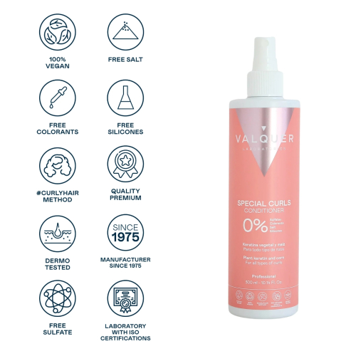 Valquer - Special curl conditioner - All types of curls