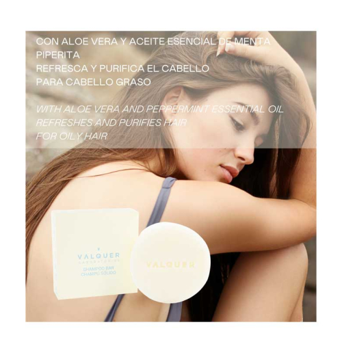 Valquer - Solid shampoo Pure - Oily hair