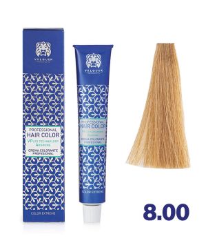 Valquer - Professional hair coloring cream - 8.00: Light Blonde