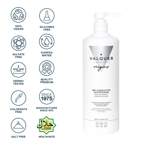 Valquer - High efficiency conductive gel 1000ml