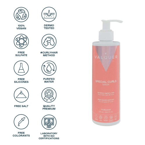 Valquer - Hair mask for curly hair Special Curls - 275ml