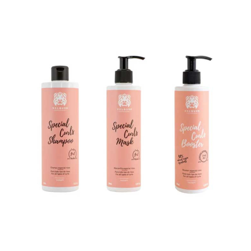 Valquer - Pack shampoo + mask + special curl booster