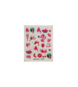 Miscellaneous - Nail Art Stickers - Summer and fruit