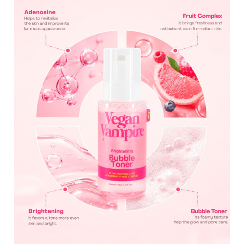 Vegan Vampire - Facial tonic Bubble - Brightening