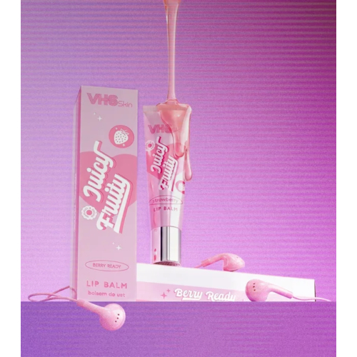 VHS Skin - Lip Balm Juicy Fruity - Strawberry