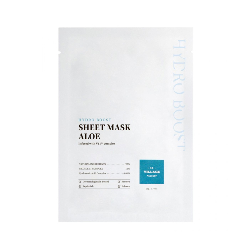 Village 11 Factory - *Hydro Boost* - Refreshing fabric facial mask with aloe vera