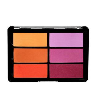Viseart - Powder Blush Palette - VBL03: Orange/Violet