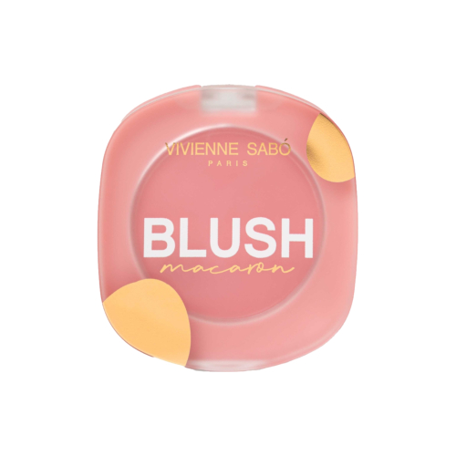 Vivienne Sabó - Matte Powder Blush Macaron - 02: Cool Pink
