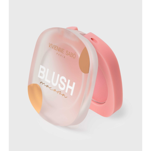 Vivienne Sabó - Matte Powder Blush Macaron - 02: Cool Pink